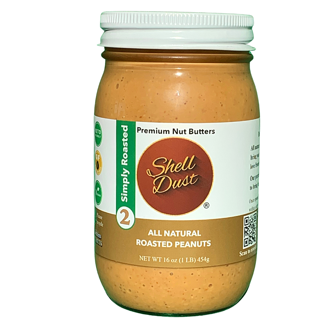 #2 8oz All Natural Roasted Peanut Butter