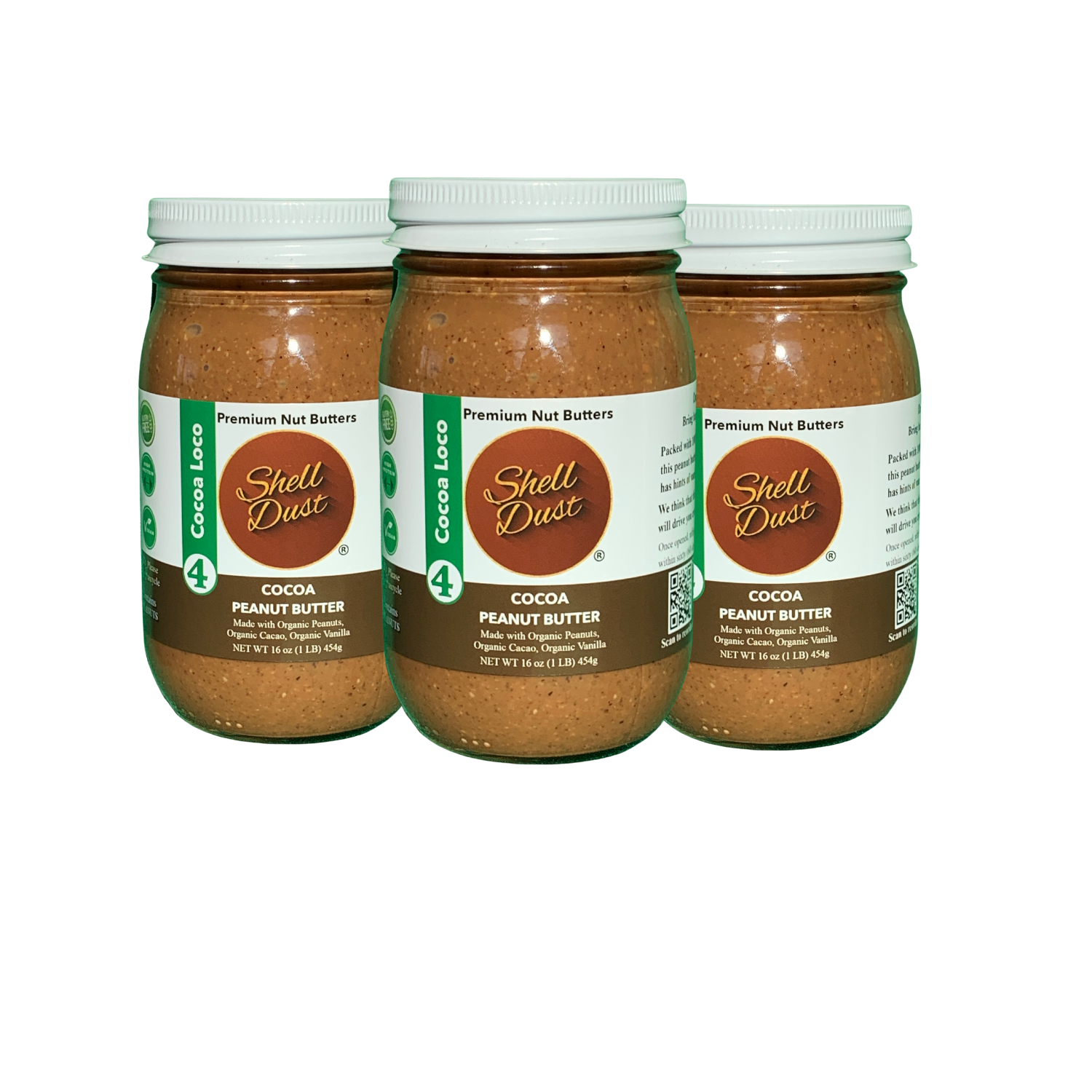 16oz - Chocolate Peanut Butter (with Organic Ingredients)